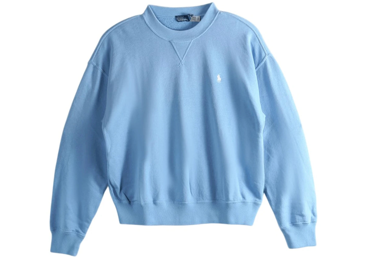 Polo Ralph Lauren Long Sleeve Crew Neck Sweatshirt Chatham Blue - vue 360