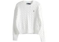 Polo Ralph Lauren Long Sleeve Crew Pullover Sweater White
