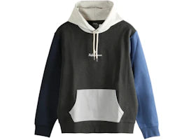Polo Ralph Lauren Long Sleeve Double Knit Tech Script Hoodie Dark Charcoal Heather Multicolor