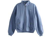 Polo Ralph Lauren Long-Sleeve Linen Plain Weave Bedford Windbreaker Jacket Capri Blue