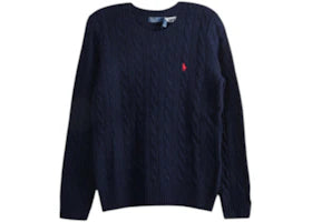 Polo Ralph Lauren Long Sleeve Pullover Hunter Navy - vue 360