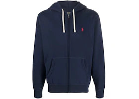 Polo Ralph Lauren Long-Sleeve RL Fleece Full-Zip Hoodie Cruise Navy - authentic Polo Ralph Lauren apparel