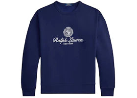 Polo Ralph Lauren Long-Sleeve Seasonal Fleece New York Ralph Lauren Graphic Sweatshirt Newport Navy