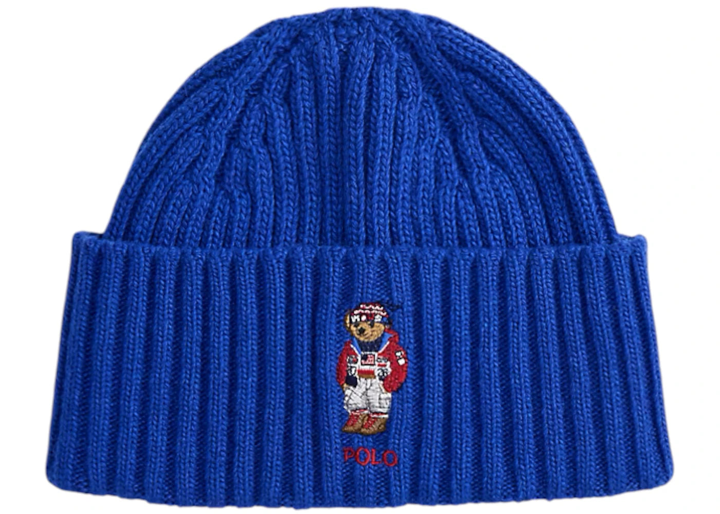 Polo Ralph Lauren Olympics Team USA 2026 Polo Bear Beanie Sapphire Star - vue secondaire A