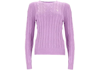 Polo Ralph Lauren Pima Cotton Julianna Long Sleeve Pullover Bright Aster - authentic Polo Ralph Lauren product