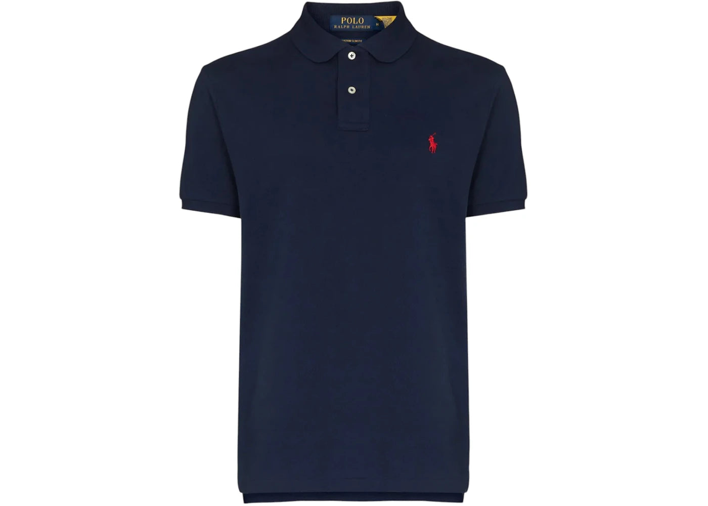 Polo Ralph Lauren S/S Slim Fit Mesh Polo Newport Navy - vue 360