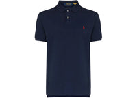 Polo Ralph Lauren S/S Slim Fit Mesh Polo Newport Navy