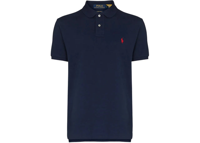 Polo Ralph Lauren S/S Slim Fit Mesh Polo Newport Navy