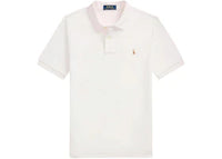 Polo Ralph Lauren Short Sleeve Cotton Interlock Knit Polo White