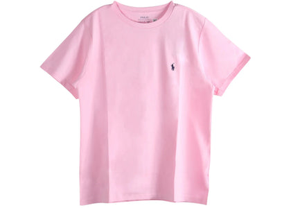 Polo Ralph Lauren Short Sleeve Cotton Jersey Crewneck T-shirt Carmel Pink - apparel view 2