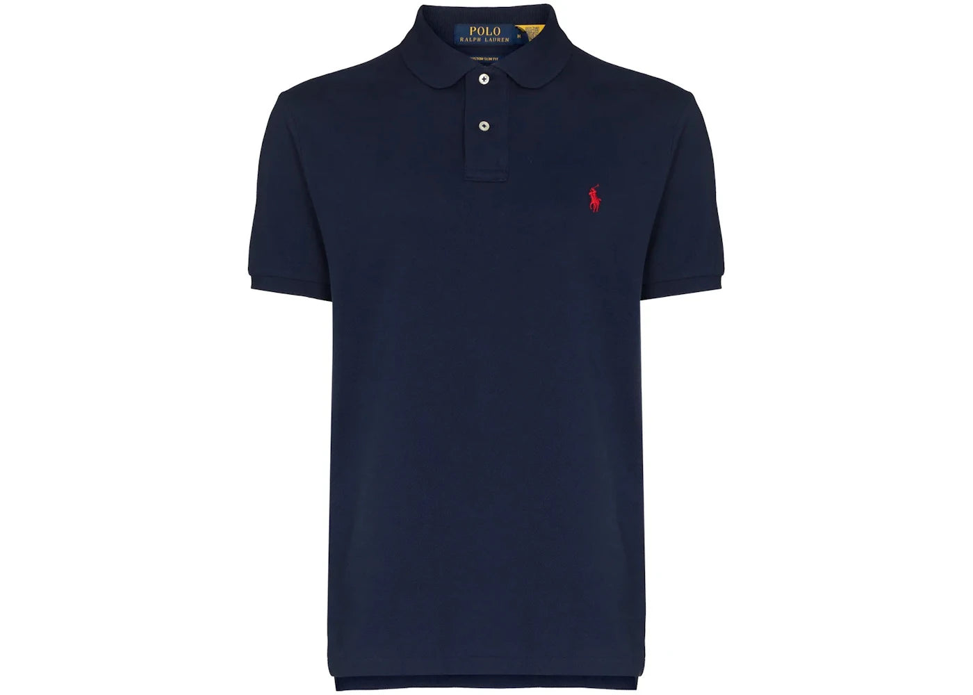 Polo Ralph Lauren Short-Sleeve Slim Fit Mesh Polo Newport Navy - vue secondaire A