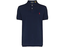 Polo Ralph Lauren Short-Sleeve Slim Fit Mesh Polo Newport Navy