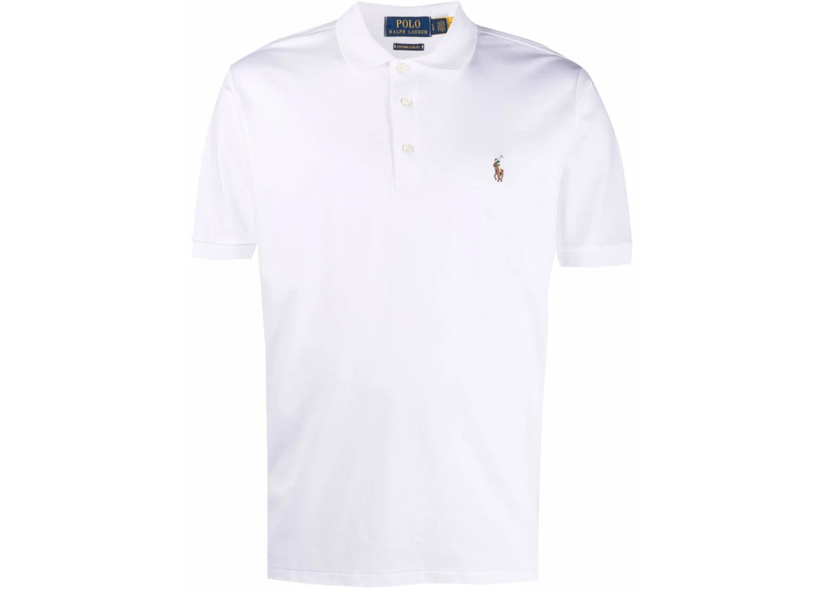 Polo Ralph Lauren Short-Sleeve Soft Touch Polo White - vue 360