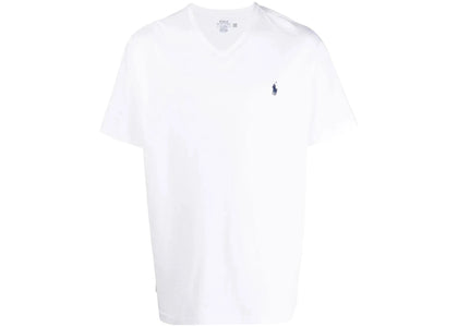 Polo Ralph Lauren Short Sleeve V-Neck Classic Fit T-shirt T-White - apparel view 2