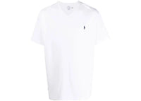 Polo Ralph Lauren Short Sleeve V-Neck Classic Fit T-shirt T-White