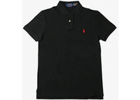 Polo Ralph Lauren Short-Sleevelim Fitesh Polo Polo Black