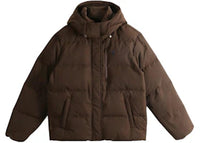 Polo Ralph Lauren Women's 95d Matte Taffeta Woven Coat Dark Beech