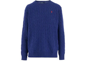 Polo Ralph Lauren Women's L/S Crew Neck Pullover Midnight Cobalt - vue 360