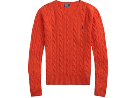 Polo Ralph Lauren Women's L/S Pullover Alloy Orange - vue 360