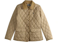 Polo Ralph Lauren Women's Poly Woven Coat Desert Khaki
