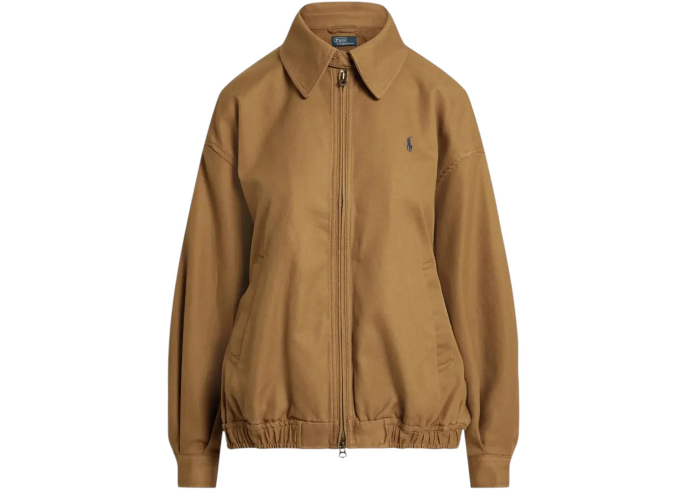 Polo Ralph Lauren Women's Woven Jacket Tan - vue 360