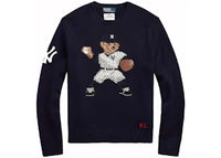 Polo Ralph Lauren Yankees Bear Sweater Bear Navy Combo