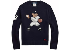 Polo Ralph Lauren Yankees Bear Sweater Bear Navy Combo