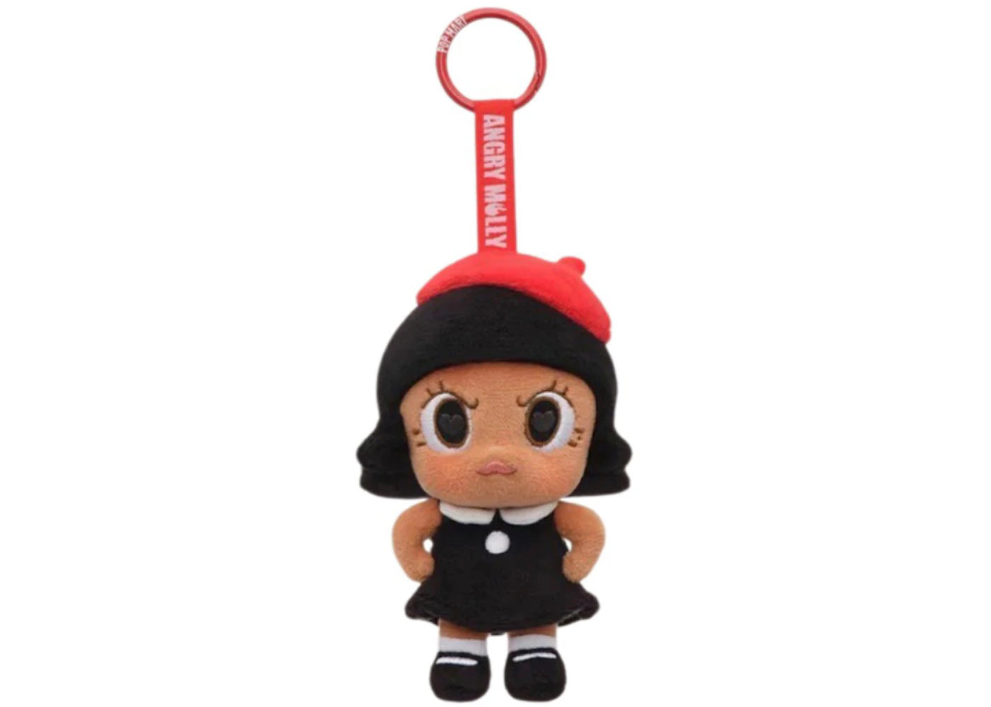 Pop Mart Angry Molly Angry Energy Series Ink Fire Secret B Edition Plush Pendant - vue 360
