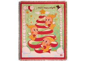 Pop Mart Apple of My Eye Series Twinkle Twinkle Throw Blanket - vue 360