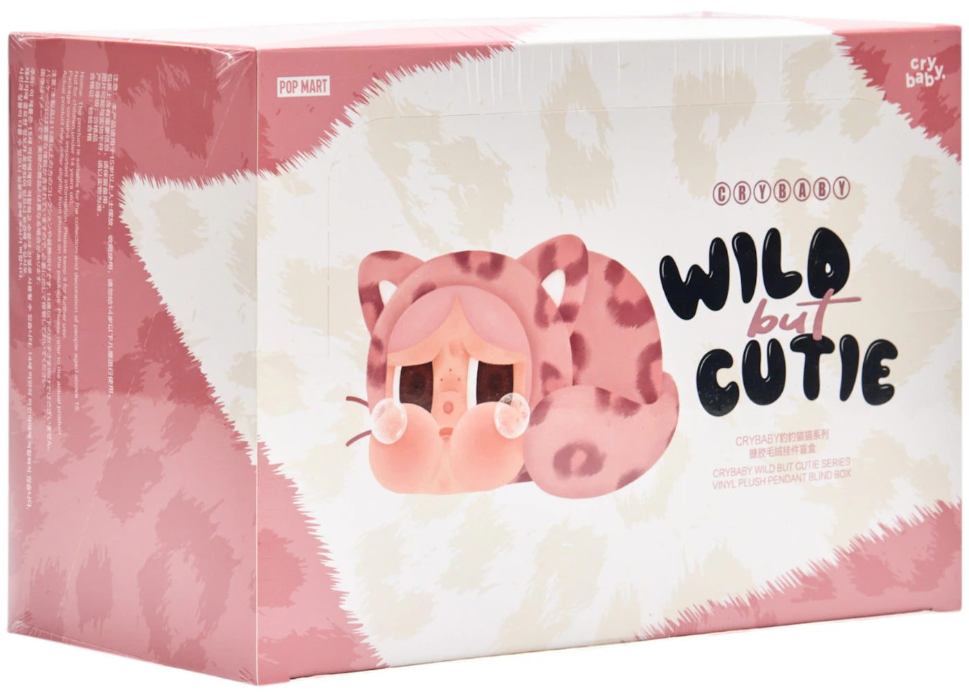 Pop Mart CRYBABY Wild but Cutie Series Vinyl Plush Pendant Sealed Case (6 Blind Box)
