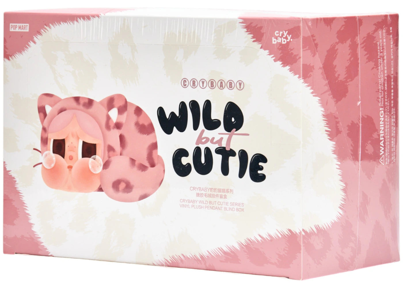 Pop Mart CRYBABY Wild but Cutie Series Vinyl Plush Pendant Sealed Case (6 Blind Box)