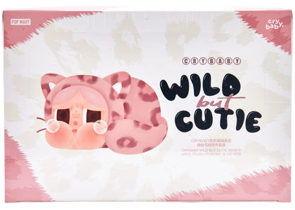 Pop Mart CRYBABY Wild but Cutie Series Vinyl Plush Pendant Sealed Case (6 Blind Box) - authentic Pop Mart product
