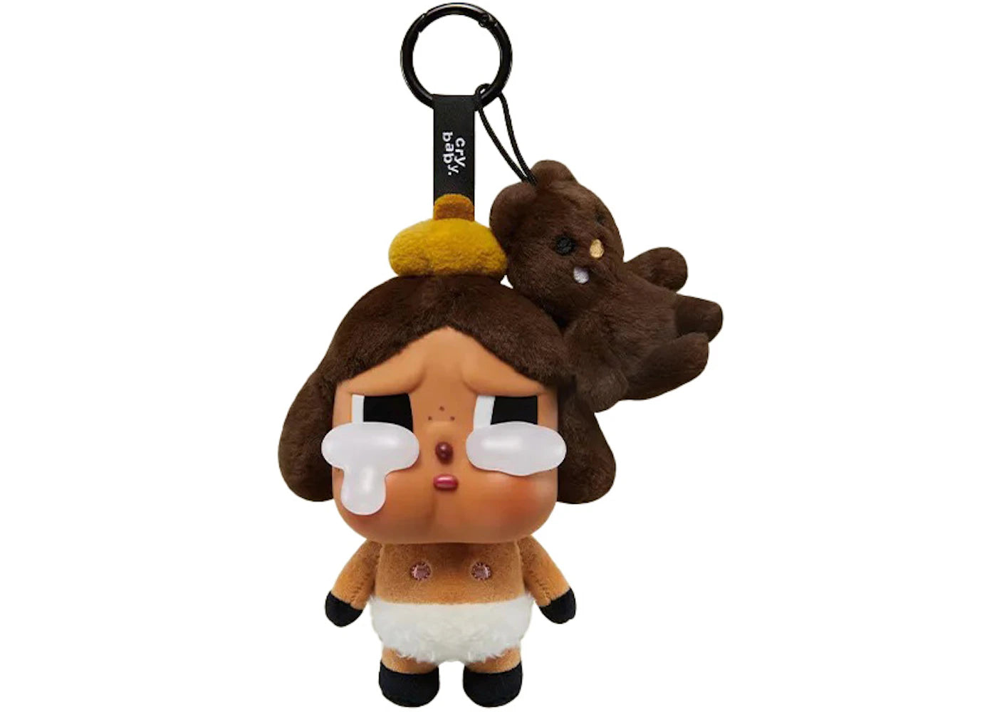 Pop Mart CryBaby Crying Again Series Baby Brown (Secret Edition) Vinyl Face Plush sneakers - authentic Pop Mart shoes