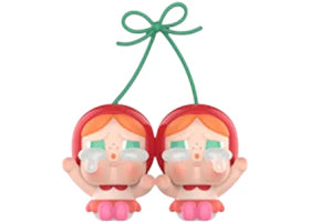 Pop Mart CryBaby Crying For Love Series Love You Cherry Much Figure - vue 360