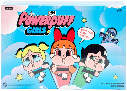 Pop Mart CryBaby x Powerpuff Girls Series Vinyl Face Plush Sealed Case (6 Blind Boxes) - authentic Pop Mart product