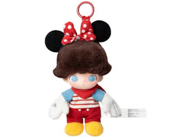 Pop Mart DIMOO World x Disney Series Minnie's Balloon Vinyl Plush Keychain