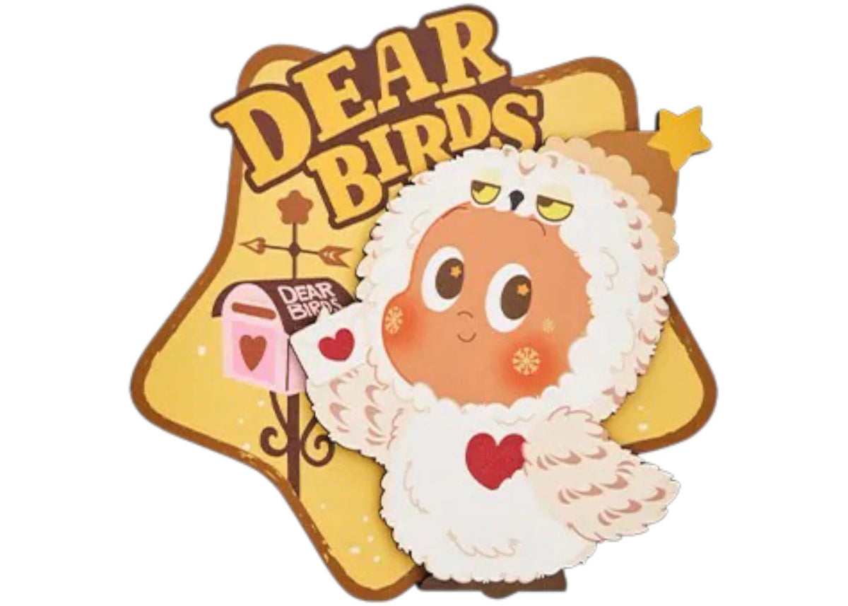 Pop Mart Dear Bird Series Waiting in Snow Fridge Magnet - vue secondaire A