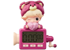 Pop Mart Dimoo Wolrd x Pixar Series Timer Lotso Frige Magnet - vue 360