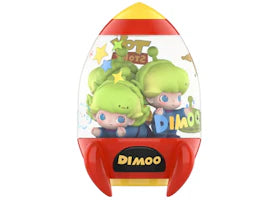 Pop Mart Dimoo World x Pixar Series Dimoo as Space Crane (Secret Version) Figures - authentic Pop Mart product