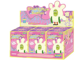 Pop Mart Gong Spongebob Squarepants Residents of Bikini Bottom Whimsical Plush Part 2 Sealed Case (6 Blind Box) - vue 360