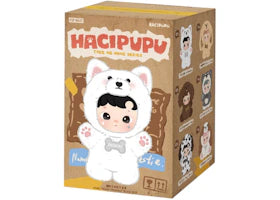 Pop Mart HACIPUPU Take Me Home Series Vinyl Plush Pendant Single Blind Box - vue 360