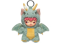 Pop Mart Hirono Mist Walker Series The Wingless Follower Plush Doll Pendant