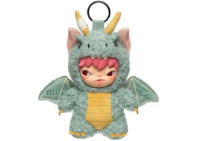 Pop Mart Hirono Mist Walker Series The Wingless Follower Plush Doll Pendant - authentic Pop Mart product
