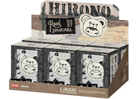 Pop Mart Hirono Road Journal Series Plush Doll Pendant Sealed Case (6 Blind Box) - vue 360