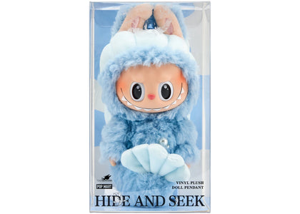 Pop Mart Labubu Hide and Seek In Singapore Series Vinyl Plush Doll Pendant - authentic Pop Mart product