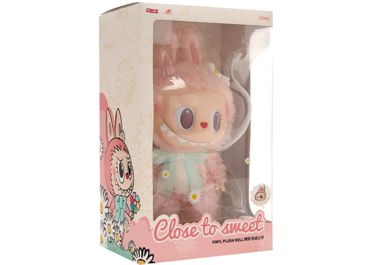 Pop Mart Labubu Mokoko Close to Sweet Vinyl Plush Doll - vue 360