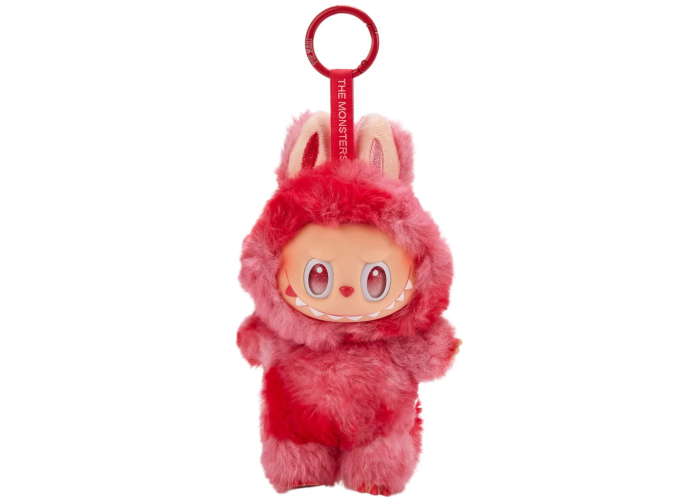 Pop Mart Labubu The Monsters Big into Energy Series Love Vinyl Plush Pendant - vue 360
