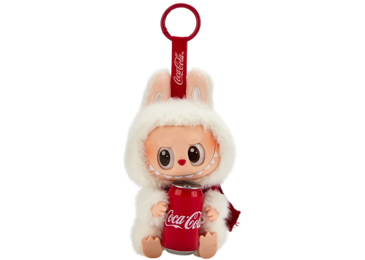 Pop Mart Labubu The Monsters Coca Cola Series Happy Factor Vinyl Plush Figure - vue 360