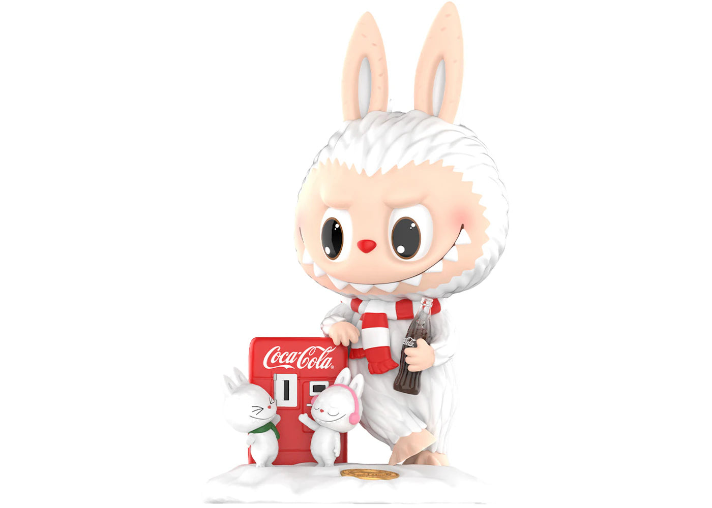 Pop Mart Labubu The Monsters Coca-Cola Series Little Snowman Figure