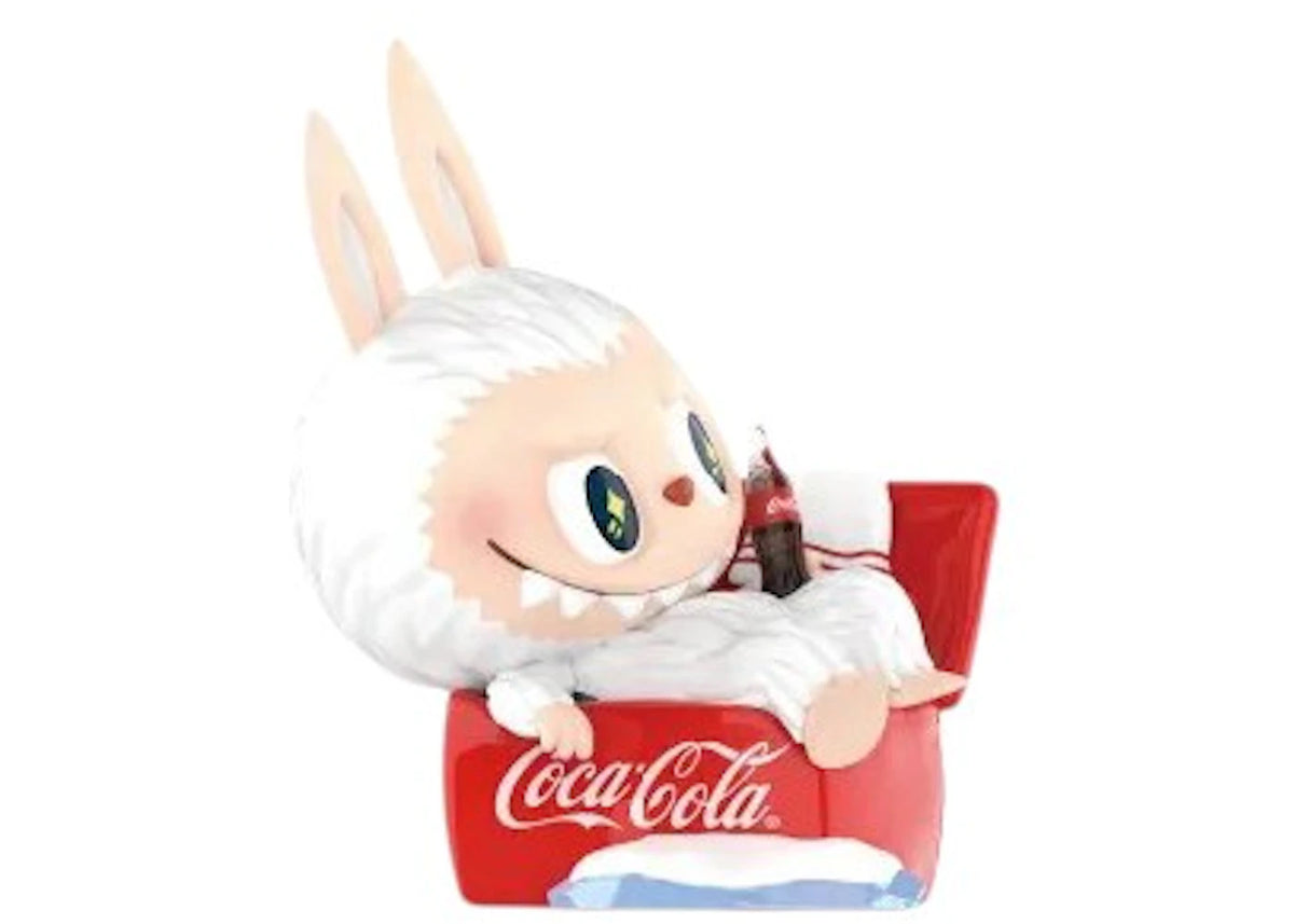 Pop Mart Labubu The Monsters Coca-Cola Series Special Sofa Figure - vue 360
